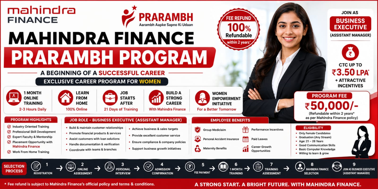 Mahindra Finance Prarambh Program