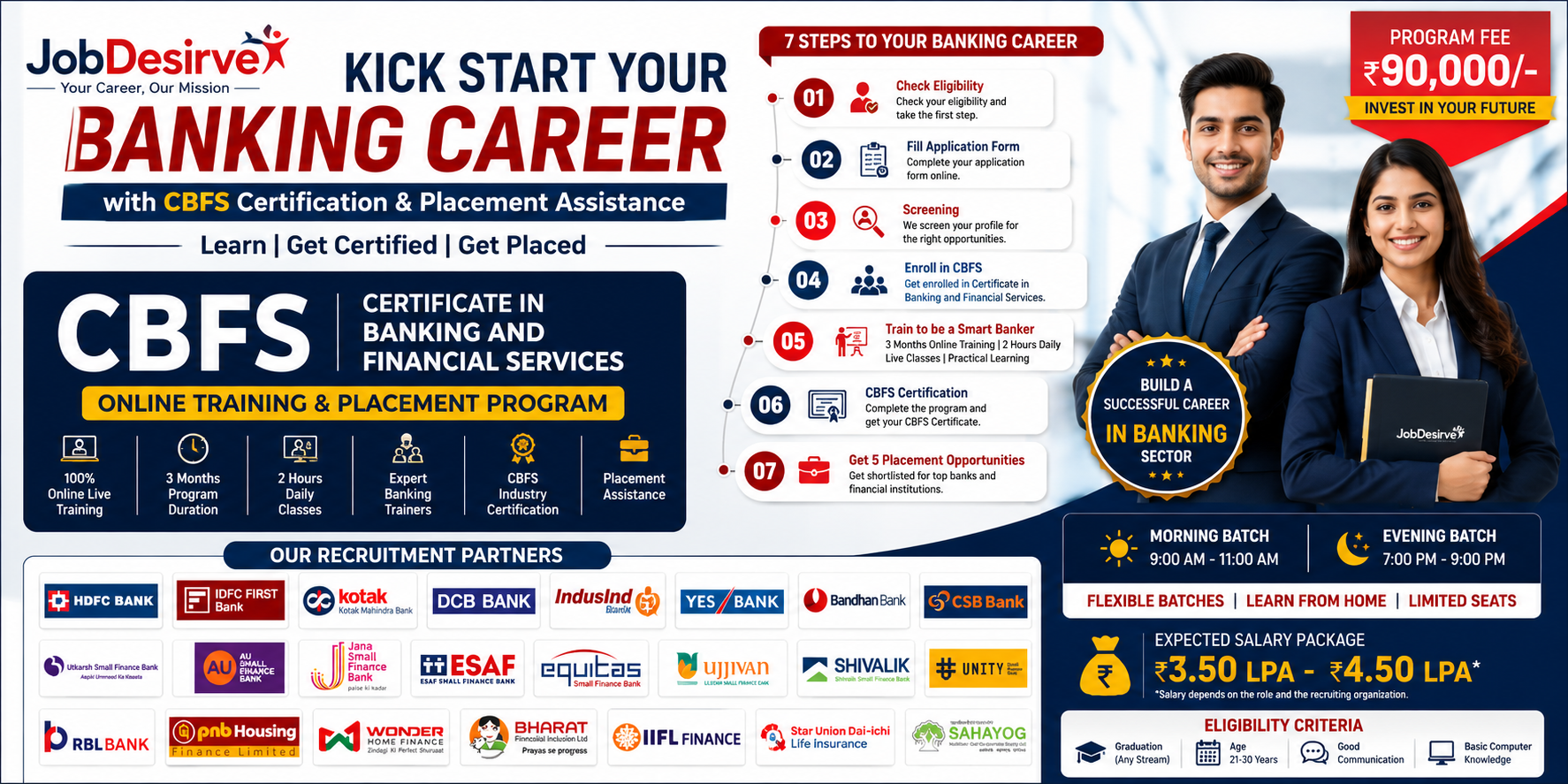 CBFS – Online Banking Training & Placement Program